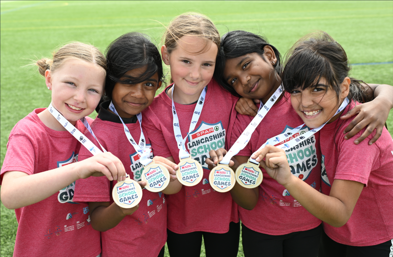 Hundreds of children participate in SPAR Lancashire School Games ...